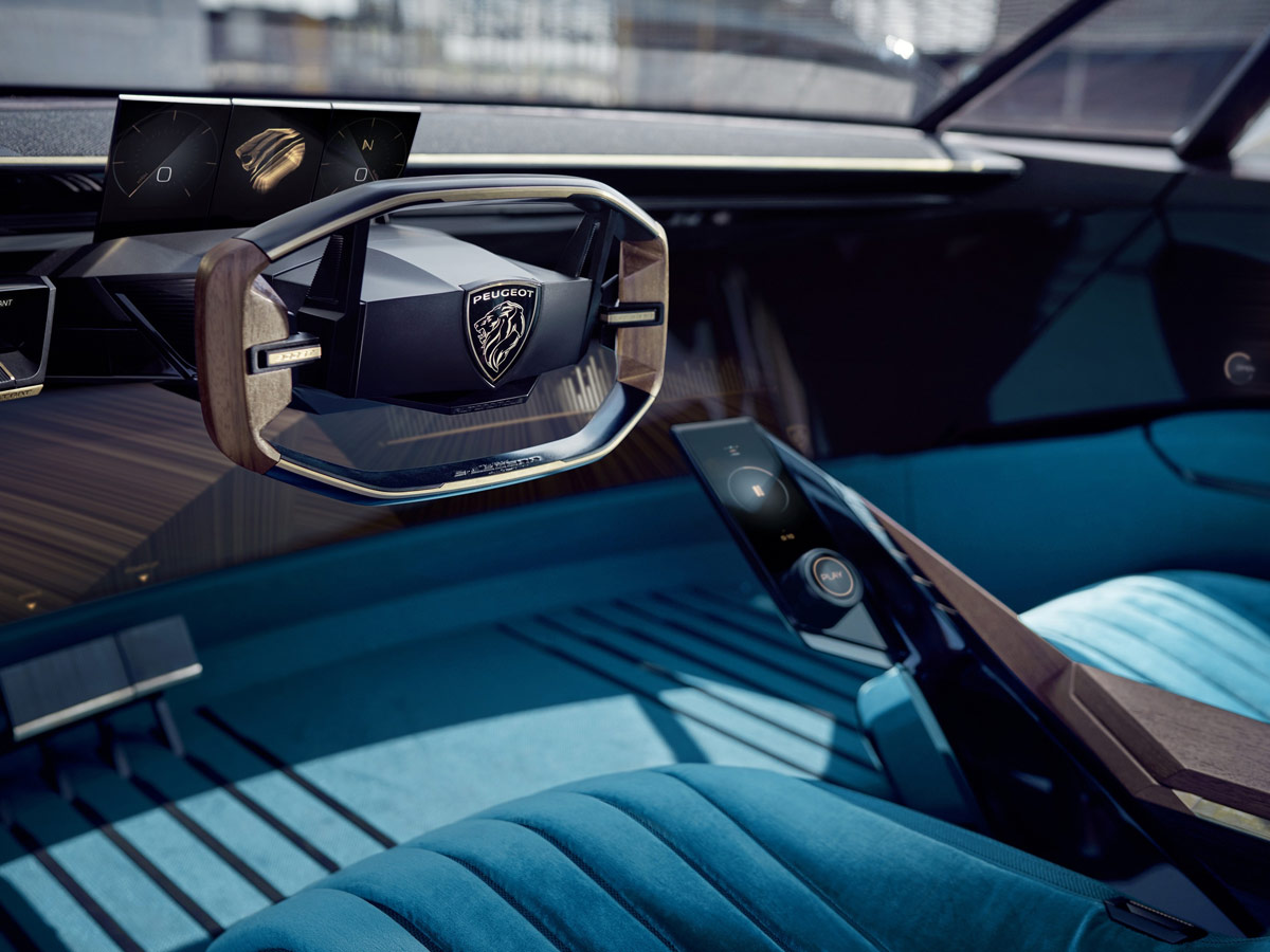 Peugeot e-Legend Concept Car