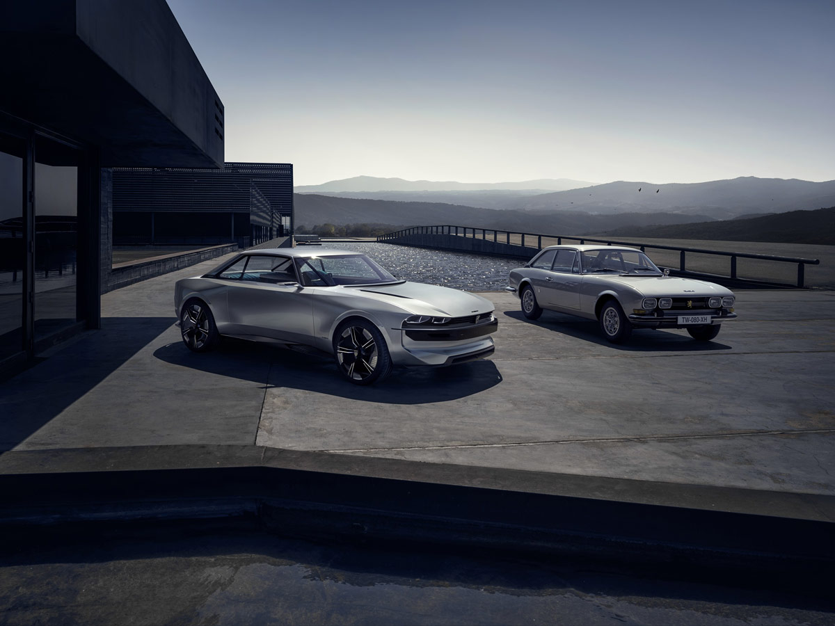 Peugeot e-Legend Concept Car