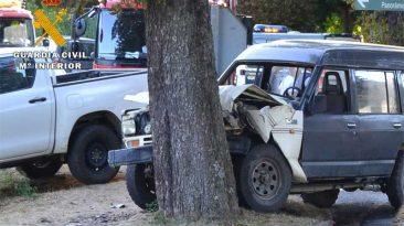 Un conductor estampa su coche en La Rioja quintuplicando la tasa de alcohol