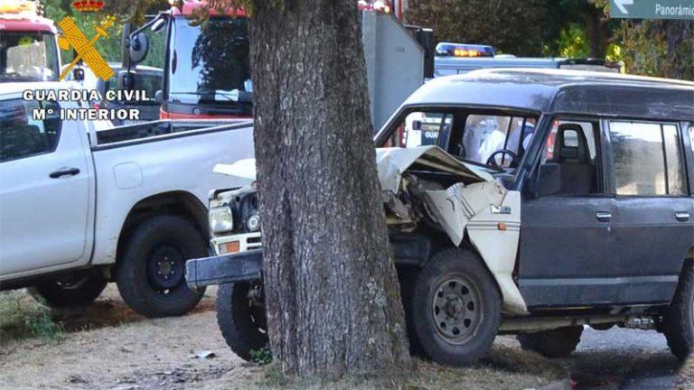 Un conductor estampa su coche en La Rioja quintuplicando la tasa de alcohol