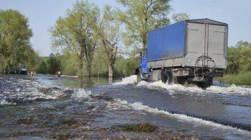 cómo circular en una riada
