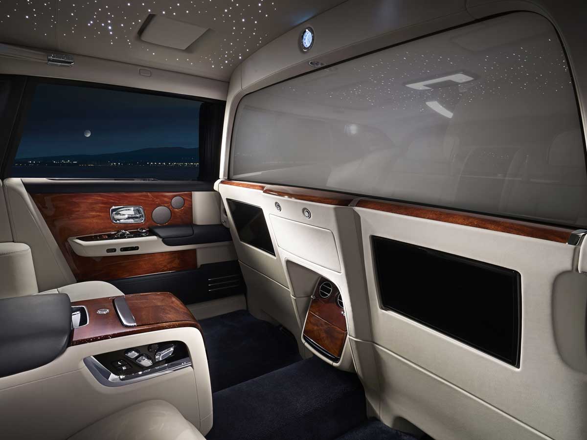 suite privada del Rolls Royce Phantom