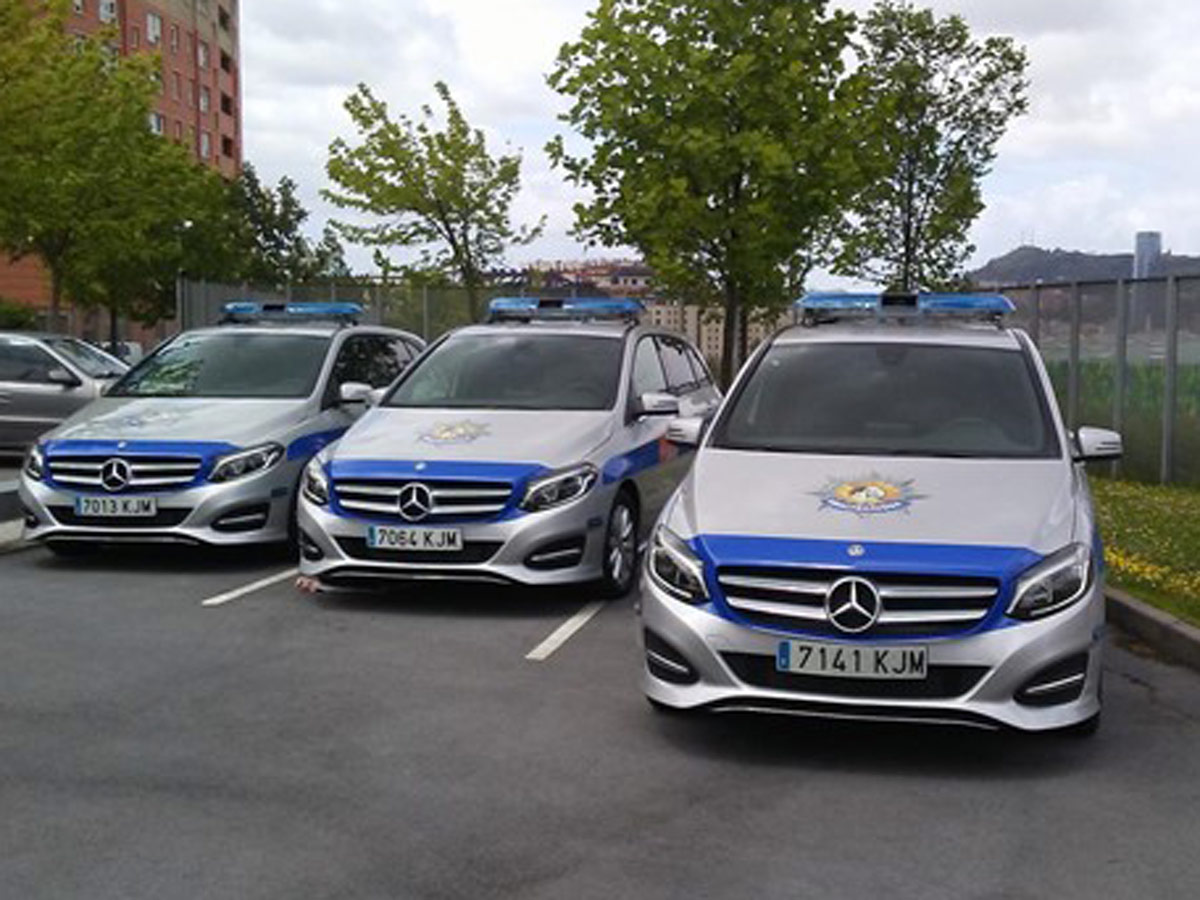 Coche Policía Municipal Bilbao