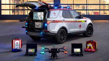 Land Rover Discovery Cruz Roja