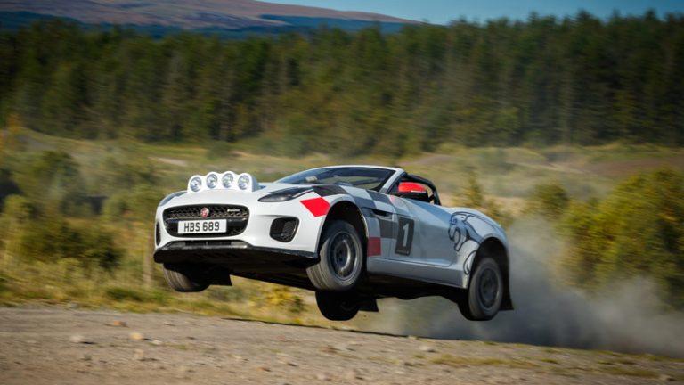 Jaguar F-Type Chequered Flag