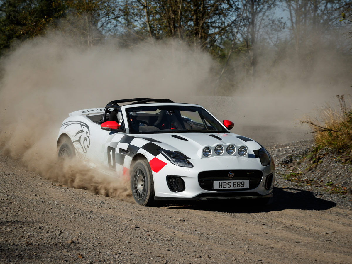 Jaguar F-Type Chequered Flag