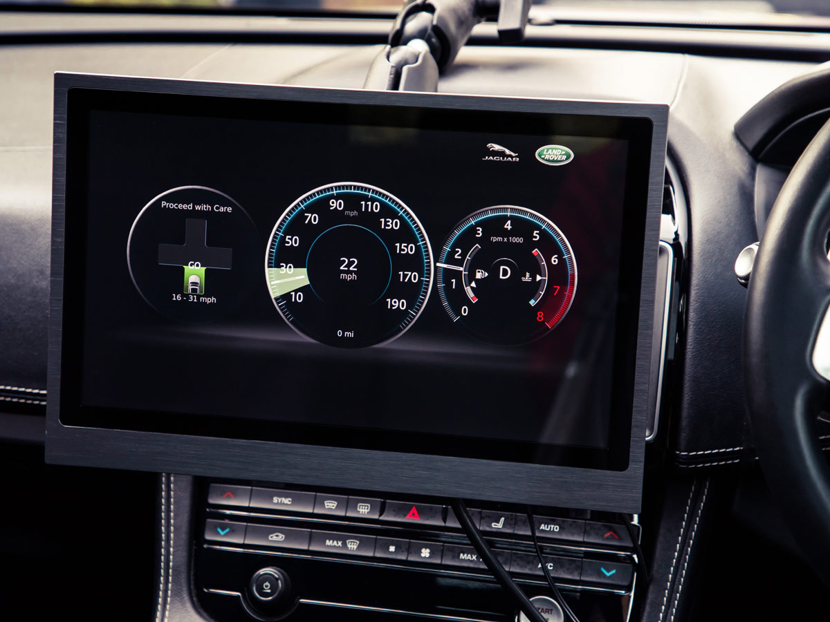 Jaguar Land Rover semáforo