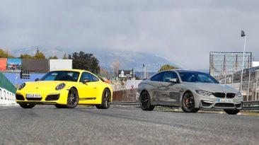 Porsche-911 y-bmw-m4