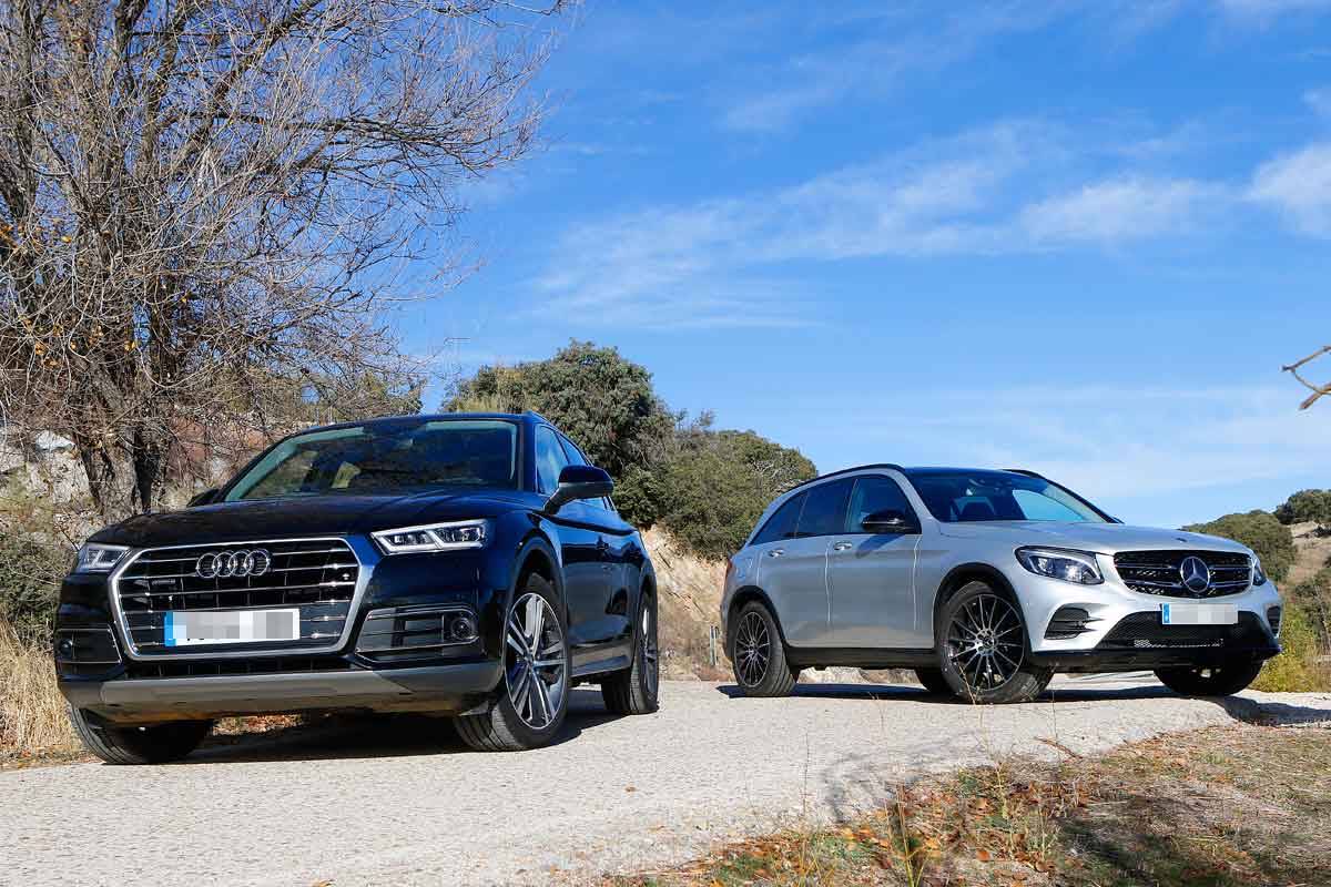 audi q5 mercedes glc