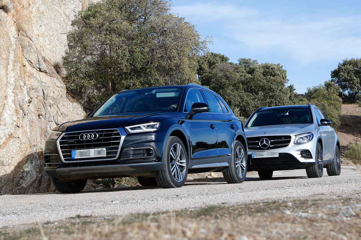 audi q5 mercedes glc