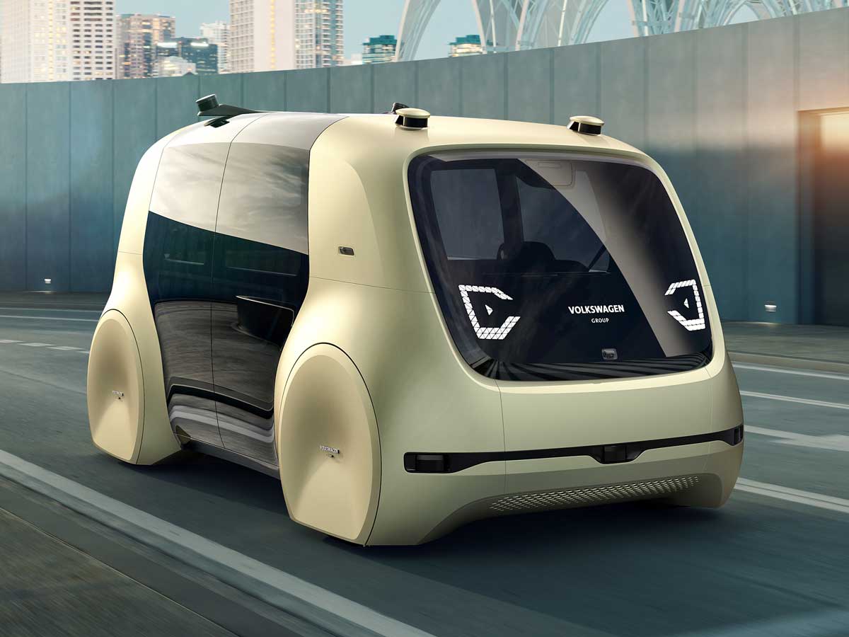 coche autónomo concept volkswagen