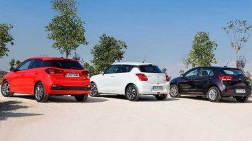 ¿Cuál es mejor, el Hyundai i20, el KIA Rio o el Suzuki Swift?