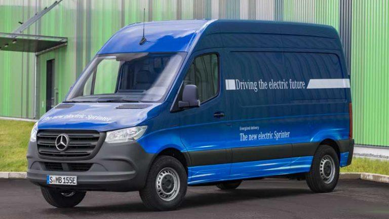 furgoneta eléctrica mercedes benz e-sprinter