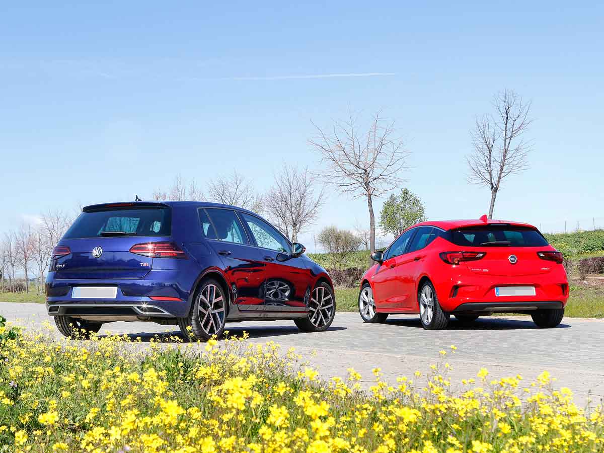 Comparativa VW Golf Opel Astra