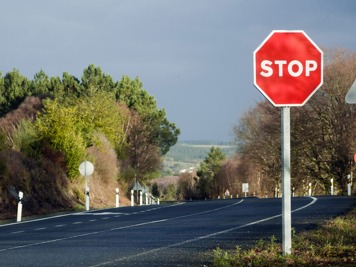 Velocidad máxima carretera secundaria