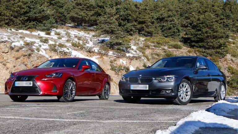 bmw 330e lexus is 300h