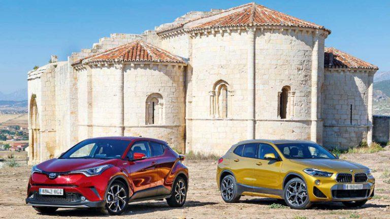 comparativa BMW X2 Toyota C-HR