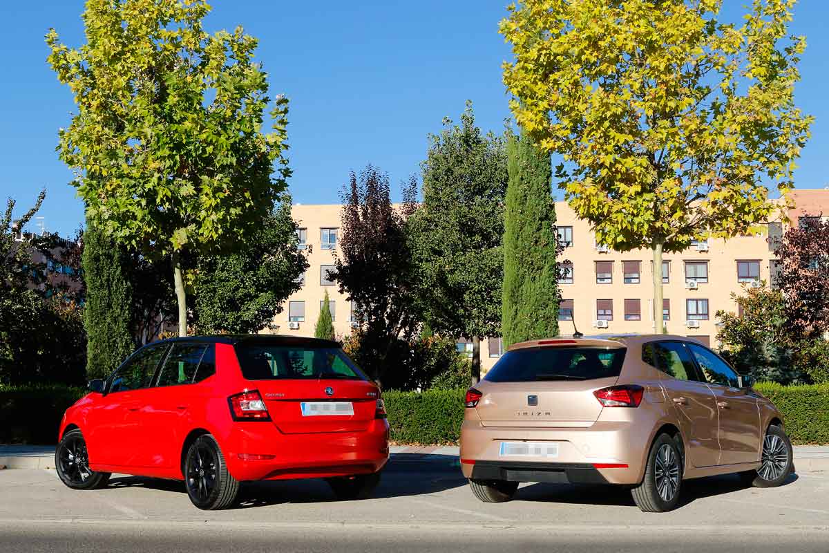skoda fabia y seat ibiza