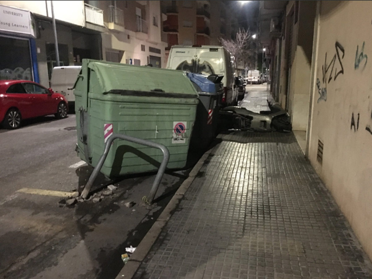 Accidente Gandía