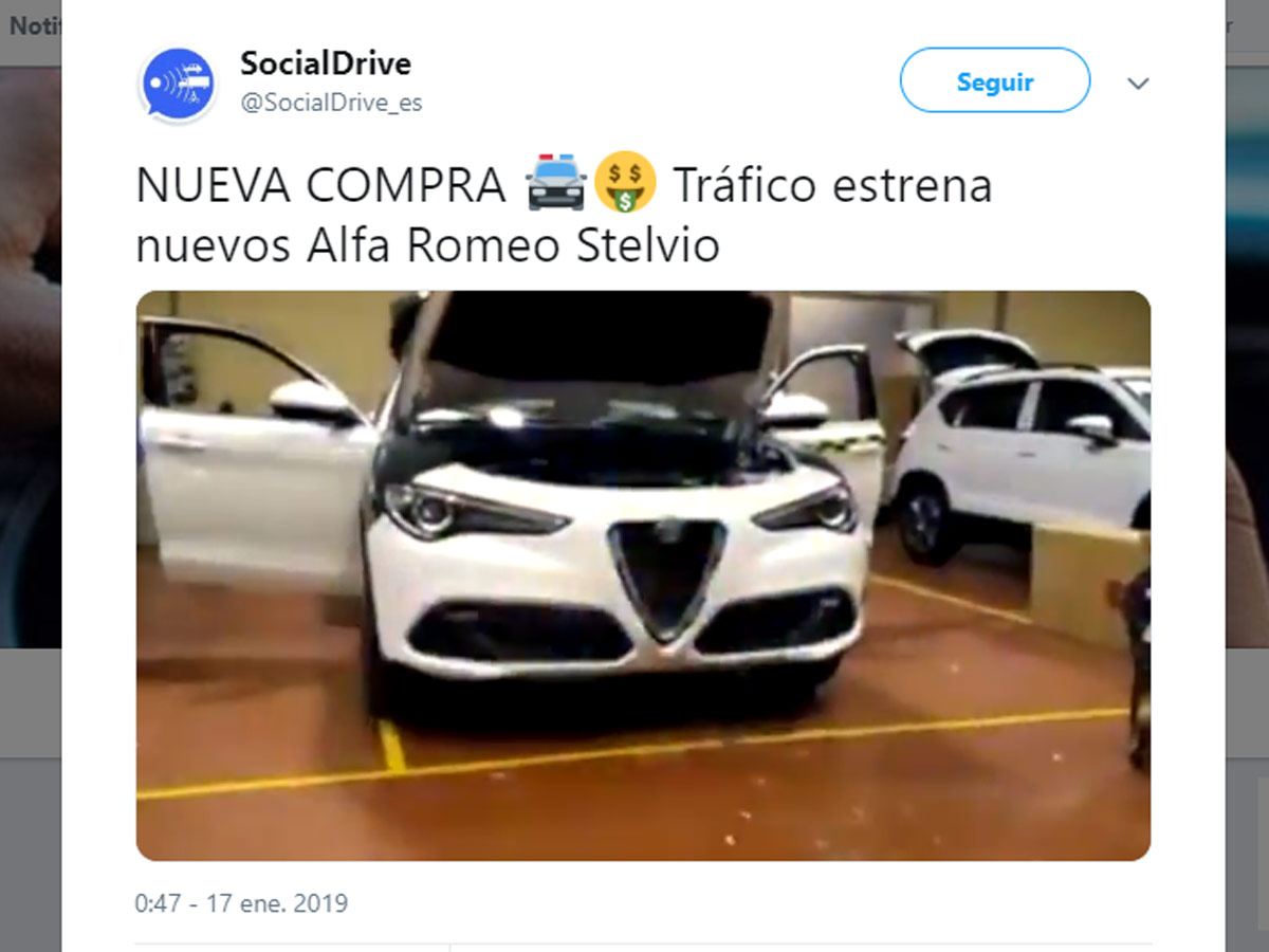Alfa Romeo Stelvio Guardia Civil de Tráfico