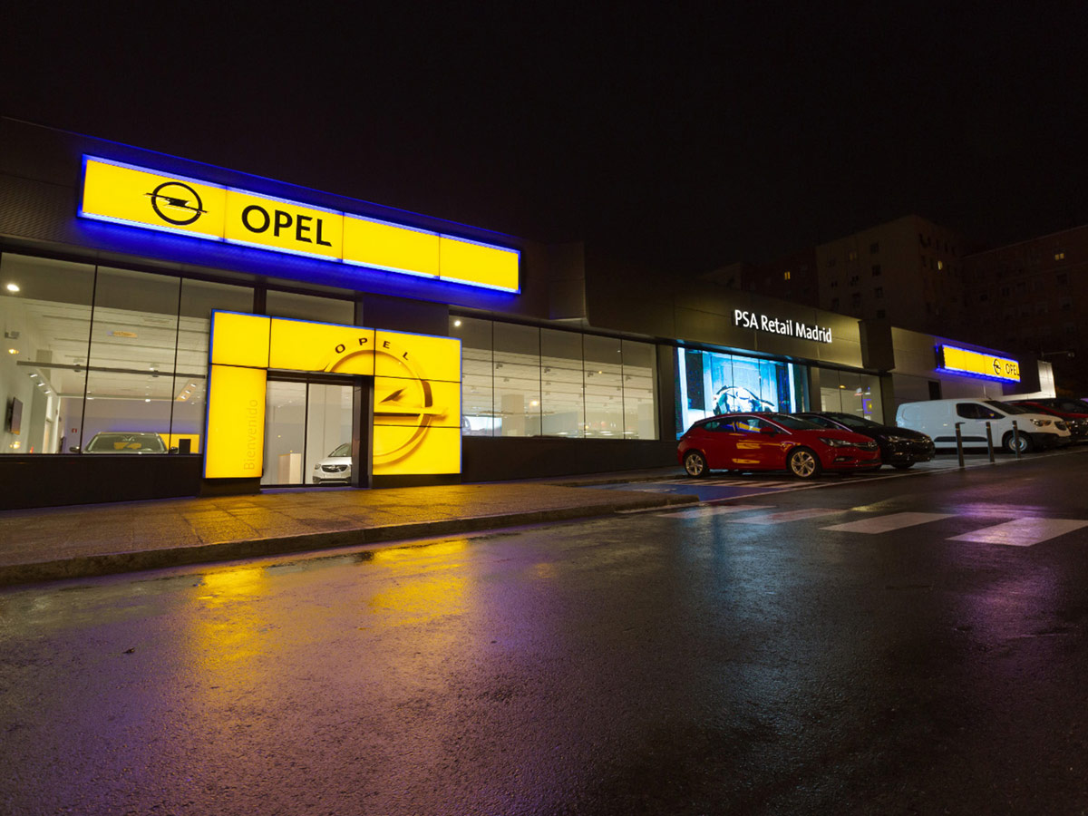 Concesionario Opel PSA Retail Madrid