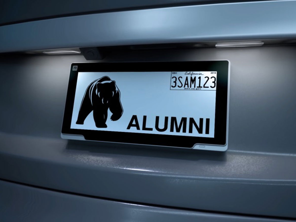 placa de matricula digital rplate