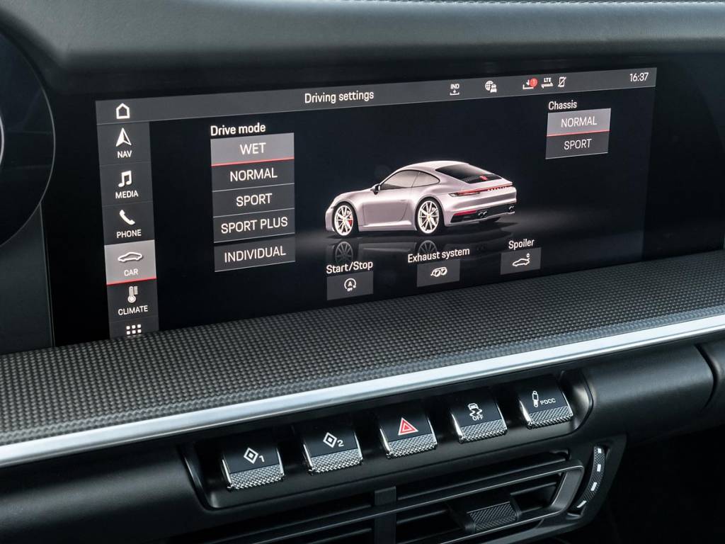 modos de conducción Porsche 911