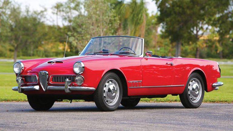 Alfa Romeo 2000 Spyder by Touring de 1959