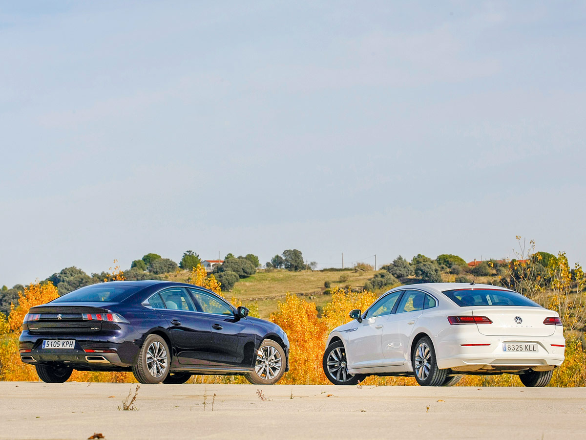 Volkswagen Arteon vs Peugeot 508