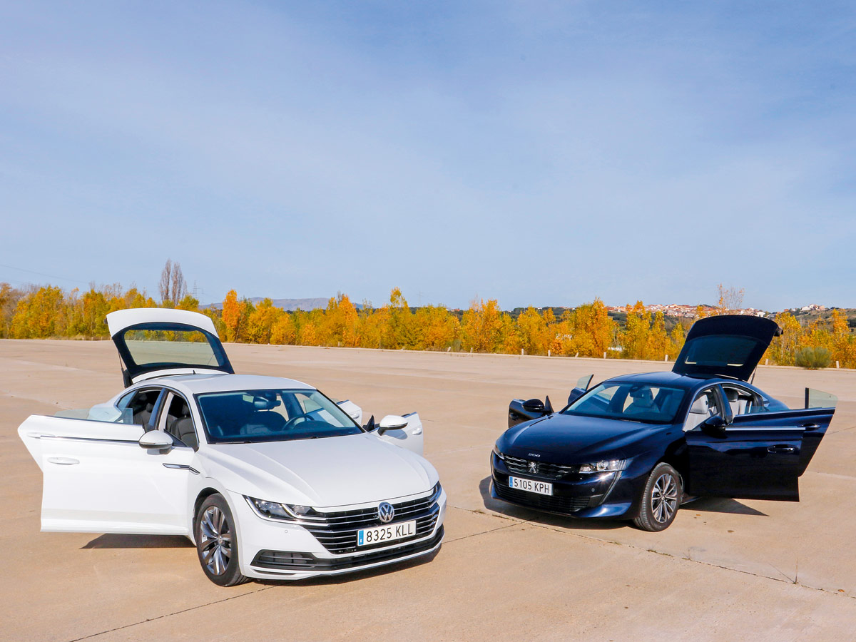 Volkswagen Arteon vs Peugeot 508