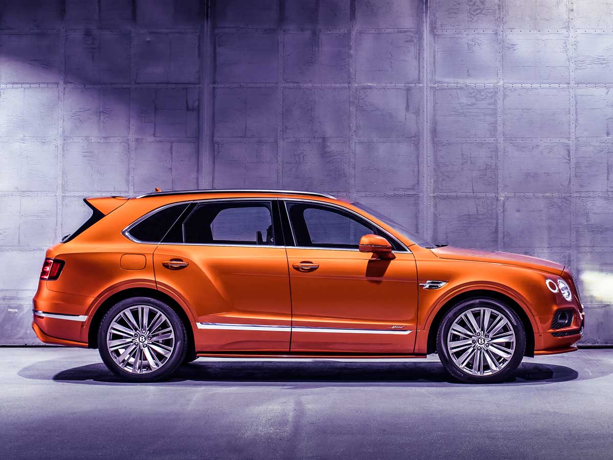 bentley bentayga speed 2019 lateral