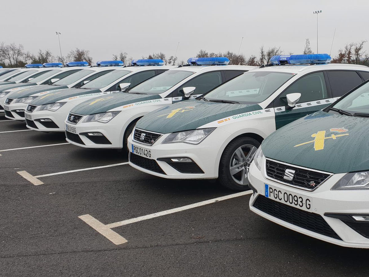 coches de la guardia civil