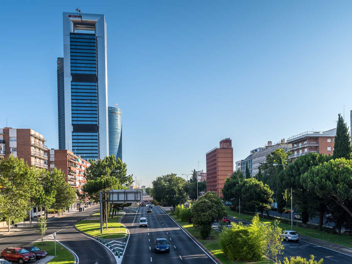 radares paseo de la castellana