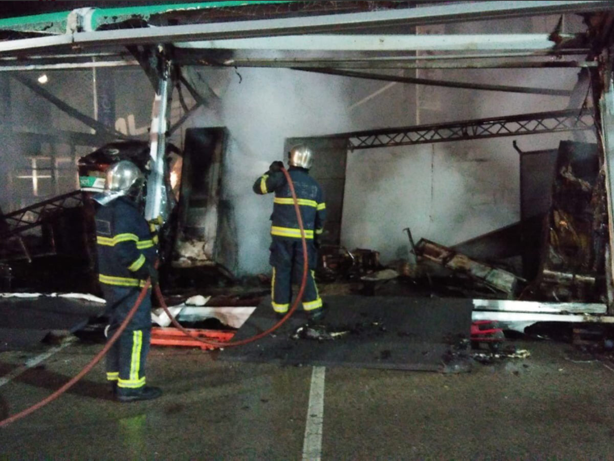 Incendio Jerez MotoE