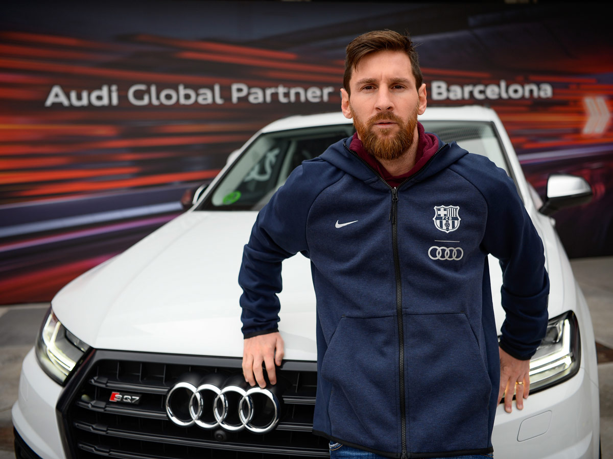 Messi Audi SQ7