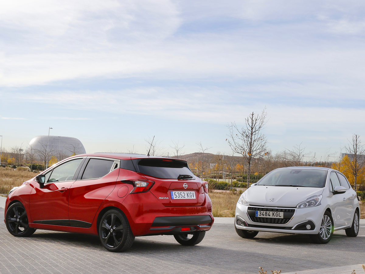 Nissan Micra vs Peugeot 208