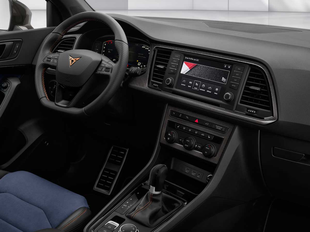 cupra ateca special edition interior