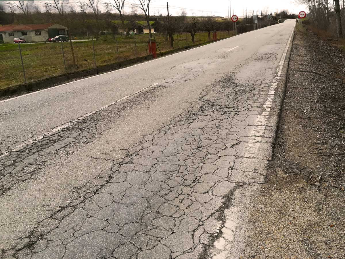 desperfectos carretera