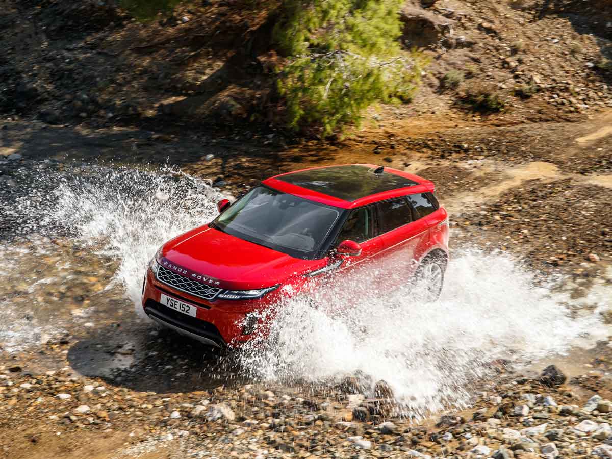 Range Rover Evoque prueba