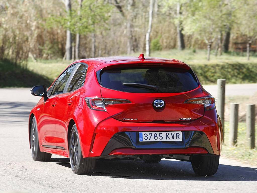 trasera toyota corolla