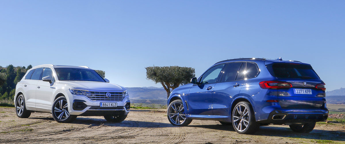 Comparativa BMW X5 vs Volkswagen Touareg