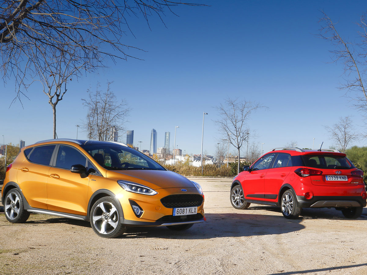 Comparativa Ford Fiesta Active vs Hyundai i20 Active