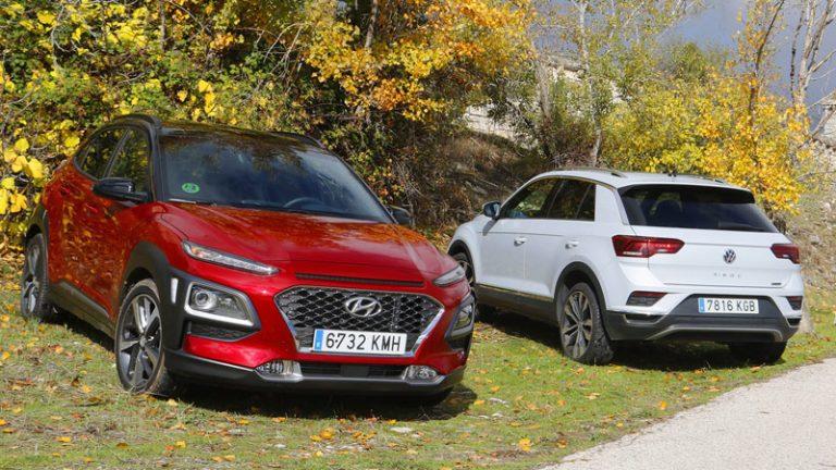 Comparativa Hyundai Kona vs Volkswagen T-Roc