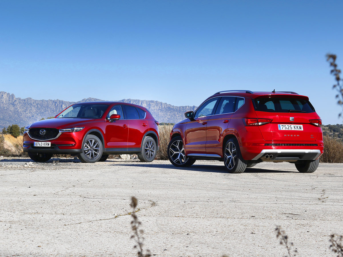 Comparativa Mazda CX-5 vs SEAT Ateca