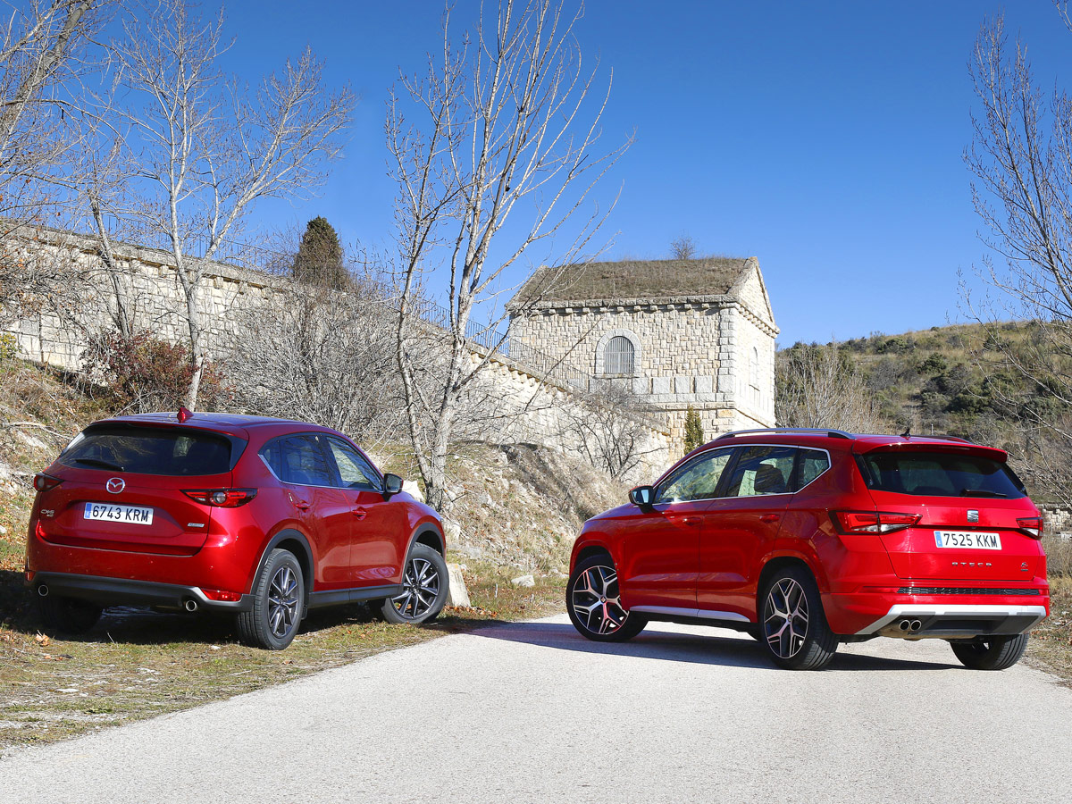 Comparativa Mazda CX-5 vs SEAT Ateca