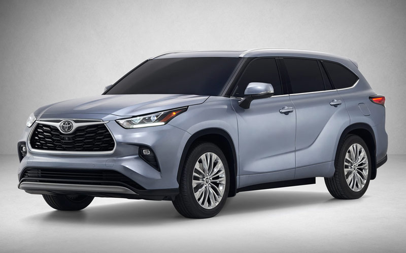 El Toyota Highlander llega con hasta 8 asientos disponibles