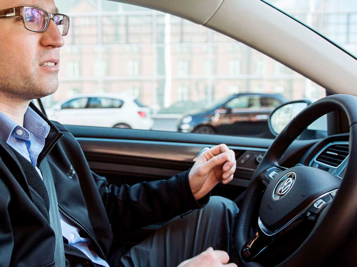 test coche autónomo volkswagen