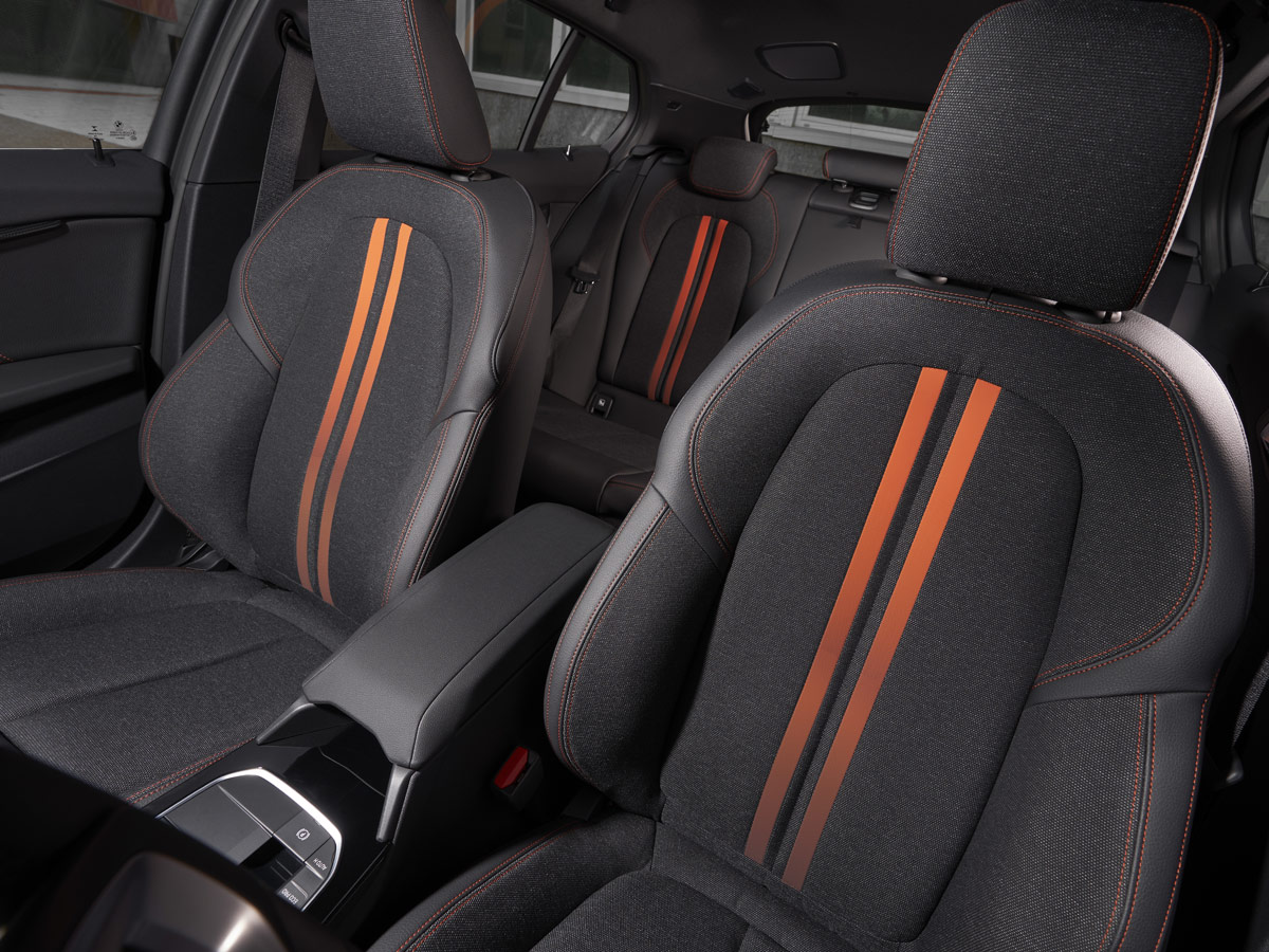 asientos y tapicería del nuevo BMW Serie 1