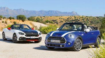 Comparativa Abarth 124 Spider vs MINI Cooper S Cabrio