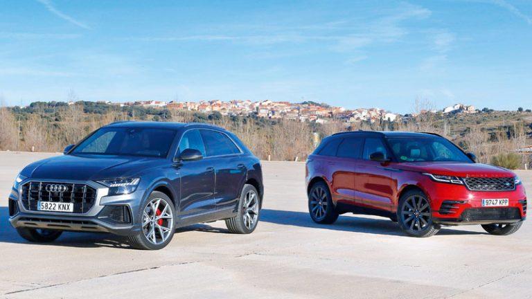 Comparativa Audi Q8 vs Range Rover Velar